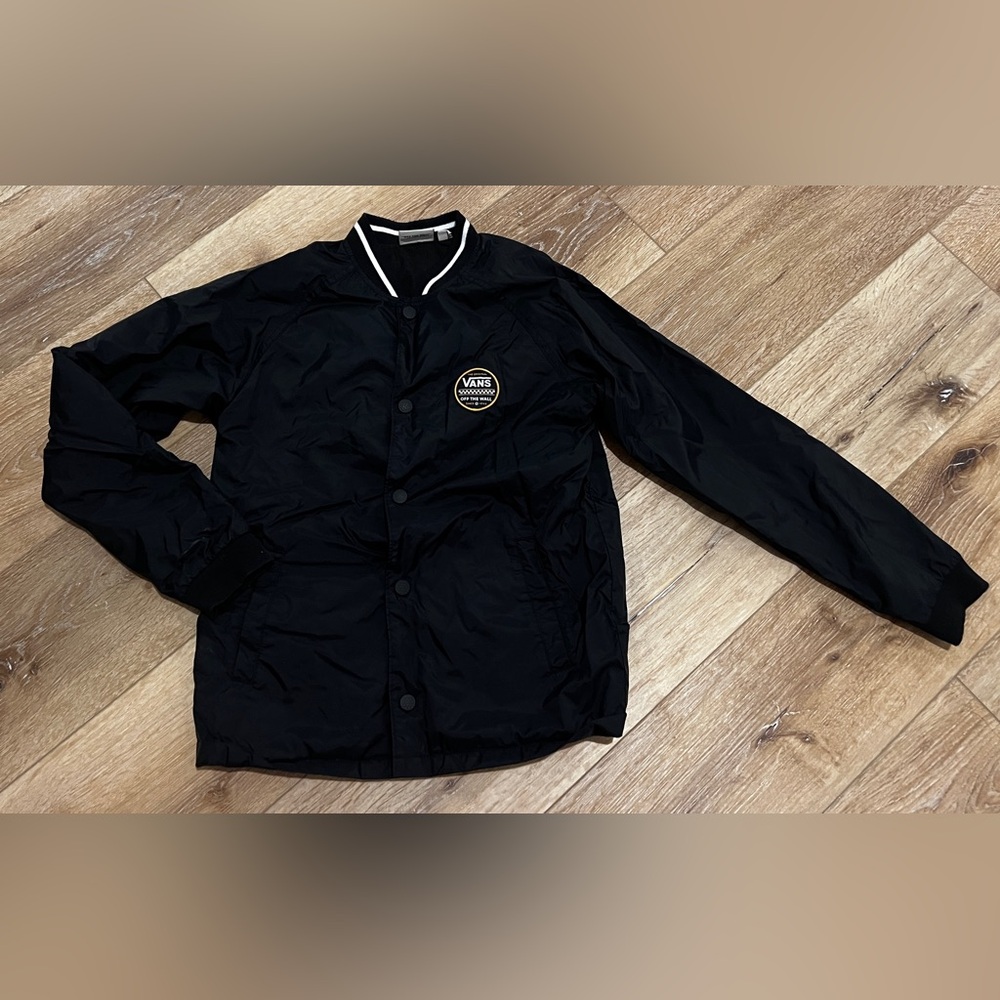 Boys M Vans Black Jacket